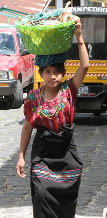fille au panier